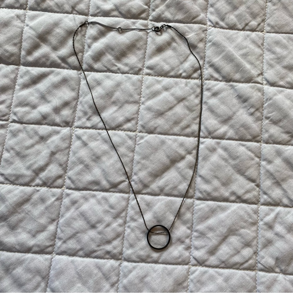 Black Costume Jewelry Necklace